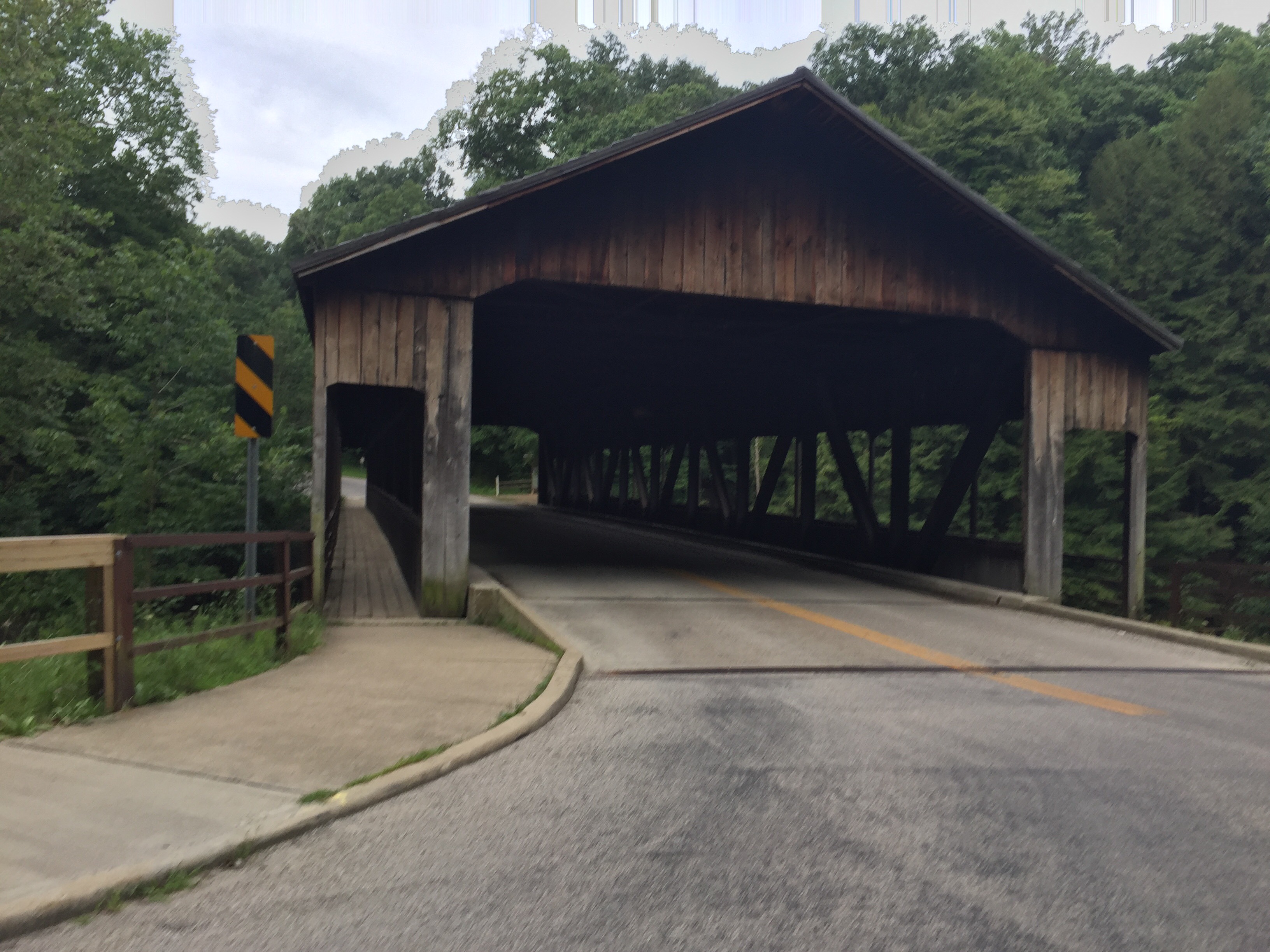 covered bridge image